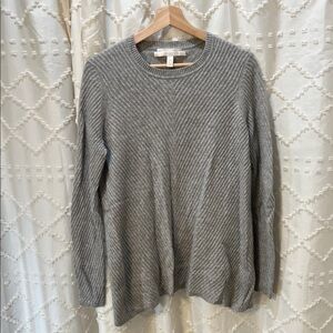 Nordstrom Collection Gray Cashmere Sweater
